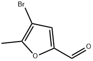 4-溴-5-甲基呋喃-2-甲醛 结构式