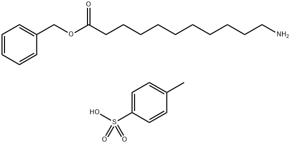 11-氨基十一酸苄酯对甲苯磺酸盐 结构式