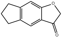 6,7-二氢-2H-茚并[5,6-B]呋喃-3(5H)-酮 结构式