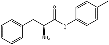 (2S)-2-AMINO-N-(4-METHYLPHENYL)-3-PHENYLPROPANAMIDE 结构式