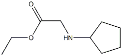 R-环戊基甘氨酸乙酯 结构式