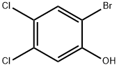 2-溴-4,5-二氯苯酚 结构式