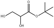 PROPANOIC ACID, 2,3-DIHYDROXY-, 1,1-DIMETHYLETHYL ESTER 结构式