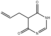 5-烯丙基嘧啶 -4,6(1H,5H)-二酮 结构式