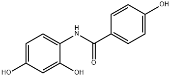 N-(2,4-dihydroxyphenyl)-4-hydroxybenzamide 结构式