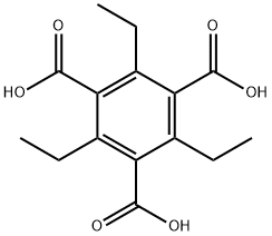 2,4,6-三乙基-1,3,5-三羧基苯 结构式
