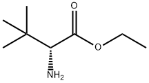 D-叔亮氨酸乙酯 结构式