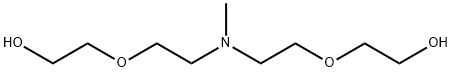 2,2'-(((甲基氨二基)双(乙烷-2,1-二基))双(氧基))二乙醇 结构式