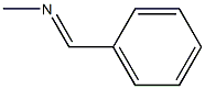 (E)-N-苯亚甲基甲胺 结构式