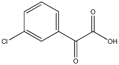 2-(3-Chlorophenyl)-2-oxoacetic acid 结构式