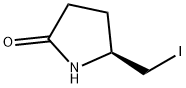 (S)-5-碘甲基-2-吡咯烷酮 结构式