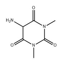 2,4,6(1H,3H,5H)-Pyrimidinetrione,5-amino-1,3-dimethyl- 结构式