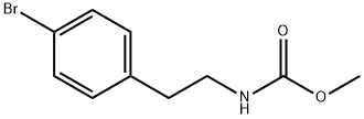 [2-(4-Bromo-phenyl)-ethyl]-carbamic acid methyl ester 结构式