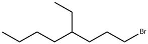 1-溴-4-乙基辛烷 结构式