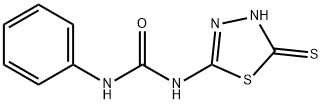 1-phenyl-3-(5-sulfanyl-1,3,4-thiadiazol-2-yl)urea 结构式