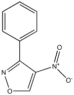 4-nitro-3-phenyl-1,2-oxazole 结构式