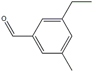 3-乙基-5-甲基苯甲醛 结构式