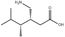 Hexanoic acid, 3-(aminomethyl)-4,5-dimethyl-, (3R,4R)- 结构式