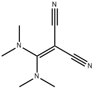 (bis-dimethylamino-methylene)-malononitrile 结构式