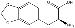 (S)-2-amino-3-(benzo[d][1,3]dioxol-5-yl)propanoic acid 结构式