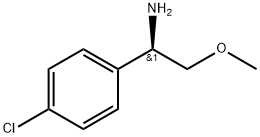 (1R)-1-(4-CHLOROPHENYL)-2-METHOXYETHAN-1-AMINE 结构式