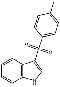 3-(P-TOLYLSULFONYL)-1H-INDOLE 结构式