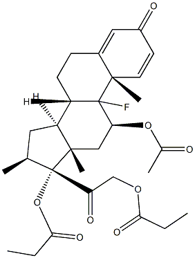 醋酸倍他米松EP杂质C 结构式