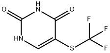 5-((trifluoromethyl)thio)pyrimidine-2,4(1H,3H)-dione 结构式