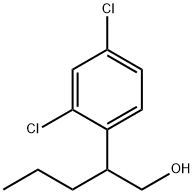 2-(2,4-DICHLORO-PHENYL)-PENTAN-1-OL 结构式