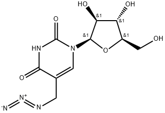 5-(Azidomethyl)arauridine 结构式