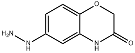 2H-1,4-Benzoxazin-3(4H)-one, 6-hydrazinyl- 结构式