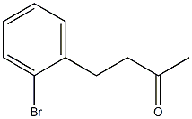 4-(2-溴苯基)丁烷-2-酮 结构式