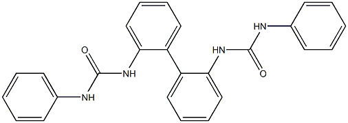 N,N''-2,2'-biphenyldiylbis(N'-phenylurea) 结构式