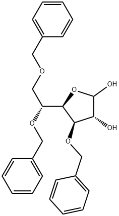 3,4,6-三-O-苄基葡萄糖 结构式