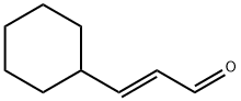 (2E)-3-环己基-2-丙烯醛 结构式