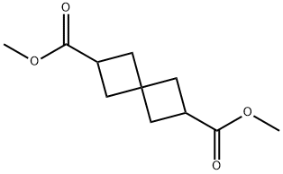 Spiro[3.3]heptane-2,6-dicarboxylic acid, 2,6-dimethyl ester 结构式