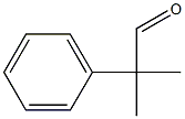 2-甲基-2-苯基丙醛 结构式