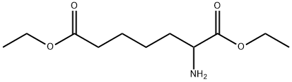 RS-2-氨基庚二酸二乙酯 结构式