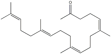 替普瑞酮杂质7 结构式