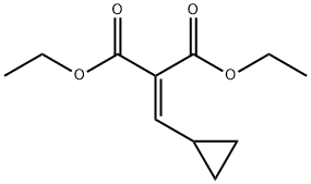 2-(环丙基亚甲基)丙二酸二乙酯 结构式