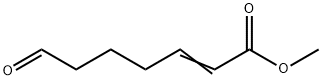 7-氧代-2-庚烯酸甲酯 结构式