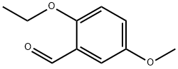 2-乙氧基-5-甲氧基-苯甲醛 结构式