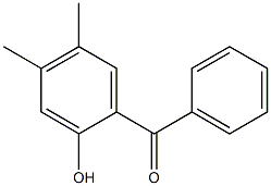 Methanone, (2-hydroxy-4,5-dimethylphenyl)phenyl- 结构式