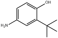 4-amino-2-(tert-butyl)phenol 结构式