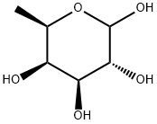 (3R,4S,5R,6R)-6-methyloxane-2,3,4,5-tetrol 结构式