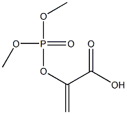 2-Propenoic acid, 2-[(dimethoxyphosphinyl)oxy]- 结构式