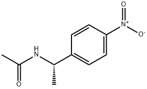 N-乙酰基-S-4-硝基苯乙胺 结构式