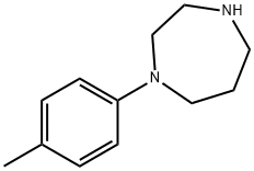 1-(4-甲基苯基)-1,4-二氮杂卓 结构式