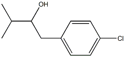 1-(4-氯苯基)-3-甲基丁-2-醇 结构式