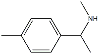 甲基[1-(4-甲基苯基)乙基]胺 结构式